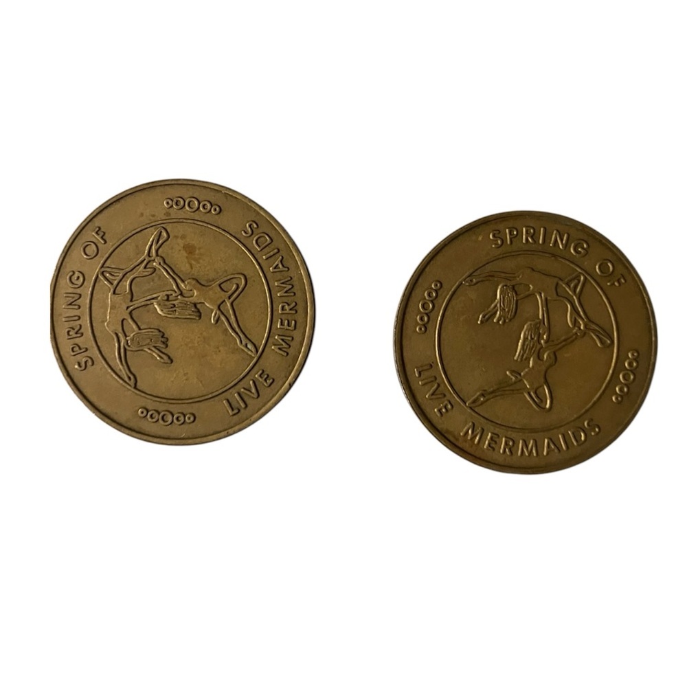✨Rare Weeki Wachee Spring Good Luck Token
